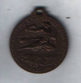 Ventennale della Vittoria 1918/1938 A.XVII (fronte)