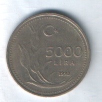 5000 lira