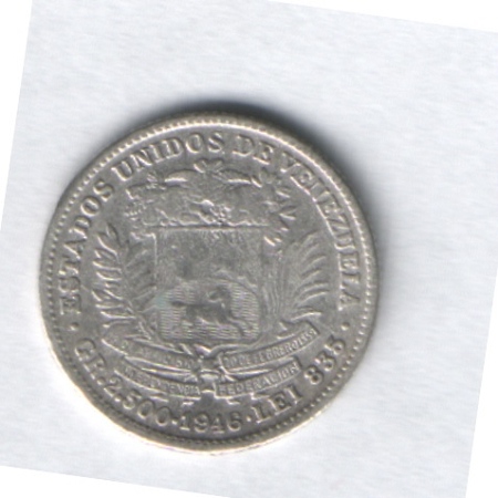 50 cents (1/2 bolivar)