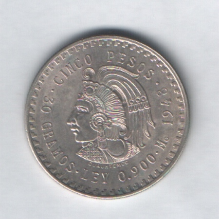 5 pesos  